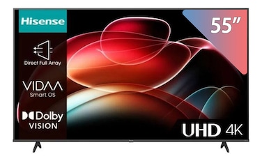 تلفزيون هايسنس  سمارت 55 بوصة 4K يو اتش ديه - 55A6K