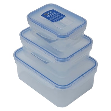 طقم علب حفظ طعام ماي تشويس - 3 قطع