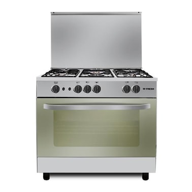 Fresh Star Gas Cooker 90 Cm 5 Burners - Silver - 21757