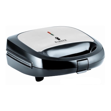 صانع سندوتشات 3 في 1 باركر 800 واط - فضي/ أسود