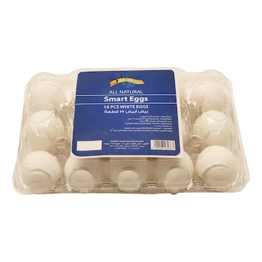 بيض أبيض سمارت - 15 بيضة