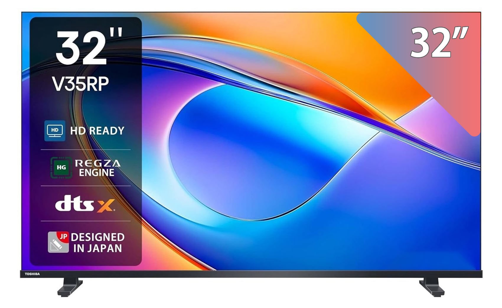 Buy Toshiba 32-inch HD Smart TV - 32V35RP Online | Carrefour Egypt