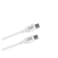 كابل سمارت جيت PVC من USB-C إلى USB-C سريع - 1 متر - أبيض