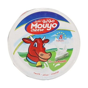 جبنة مثلثات طبيعية مويو - 8 قطع