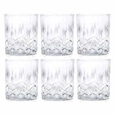 طقم أكواب زجاج ار سي ار اوبرا - 170 مل - 6 قطع