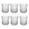 طقم أكواب آر سي آر امبيرو زجاجية - 220 مل - 6 قطع