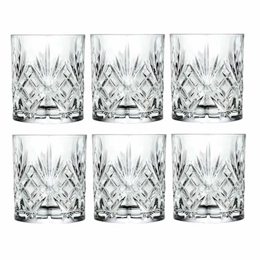 طقم أكواب زجاج ار سي ار اوسيس - 220 مل - 6 قطع