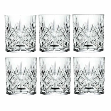 طقم أكواب زجاج ار سي ار اوسيس - 220 مل - 6 قطع