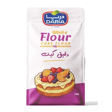 دقيق دريا الأبيض للكيك - 1 كجم