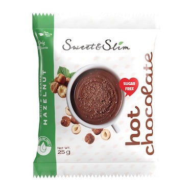 Sweet and Slim Hot Chocolate with Hazelnuts - 25 gm
