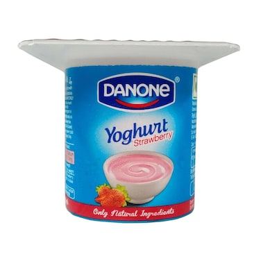 زبادي دانون بالفراولة - 100 جرام