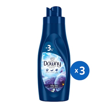 منعم الأقمشة داوني برائحه نسيم الوادى - 3 لتر - 3 قطع