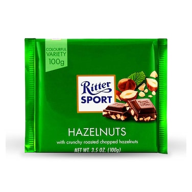 شوكولاتة الحليب ريتر سبورت بالبندق المفروم - 100 جرام