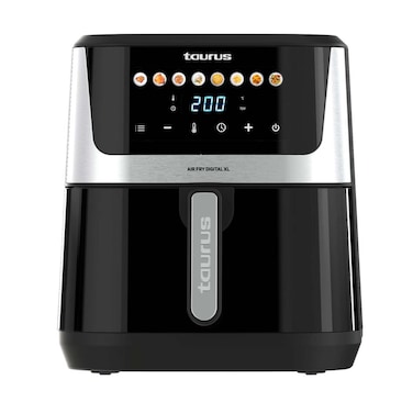 قلايه هوائية توروس XL ديجيتال 8 لتر 1700 واط - اسود