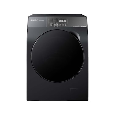 غسالة ملابس شارب K-PRO سعة 10 كجم فول أوتوماتيك انفرتر - رمادي غامق - ES-FS104KLE-G