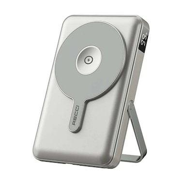 باور بنك ريتشي جلاكسي لاسلكي 10000 مللي أمبير- تيتانيوم - RPB-W27