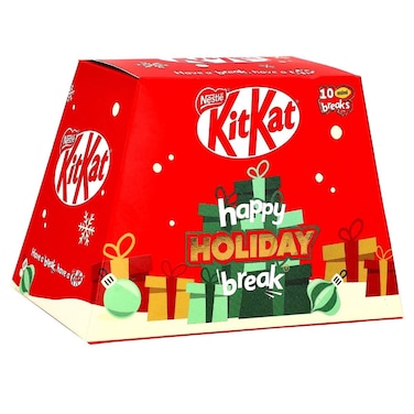 ويفر الشوكولاتة كيت كات عرض الكريسماس - 2 ويفر - 10 قطع