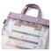 Jinshun Transparent Expanding Document Bag with Handles