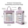 Jinshun Transparent Expanding Document Bag with Handles