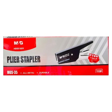 دباسة كماشة إم آند جي - ألوان متنوعة - رقم 10