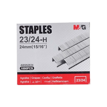 دبابيس دباسة إم آند جي 23/24 مم - 1000 قطعة - ABSN2634