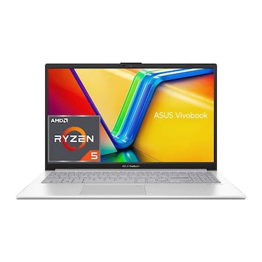 لابتوب ASUS فيفوبوك جو 15 E1504FA-NJ005W - أيه ام دي رايزن 5 7520U - 512 جيجابايت اس اس دي - 8 جيجابايت رام - شاشة 15.6 بوصة - معالج رسومي أيه ام دي راديون مدمج - ويندوز 11 - لون فضي