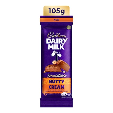 شوكولاتة كادبوري ديري ميلك بكريمة البندق - 105 جم