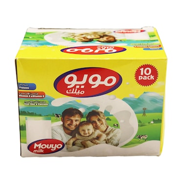 Mouyo Instant Milk Powder Rich in Vitamins - 20 gram - 10 Pack