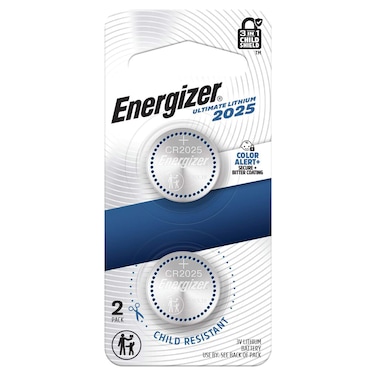 بطارية ليثيوم دائرية إنرجايزر - قطعتان - CR2016