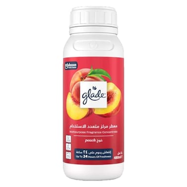 معطر جو جليد المركز متعدد الاستخدامات برائحة الخوخ - 480 مل
