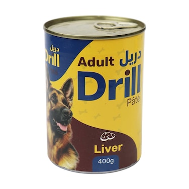 Drill Adult Dogs Food - Liver - 400 gm
