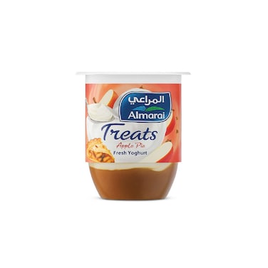 Almarai Treats Apple Pie Yogurt - 105 gm