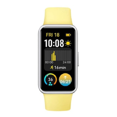 Huawei Band 9 Smart Watch for Unisex 1.47 Inch - Yellow - KIM-B19