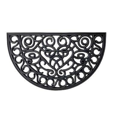 دواسة باب مطاطية نصف دائرية - 45 × 75 سم