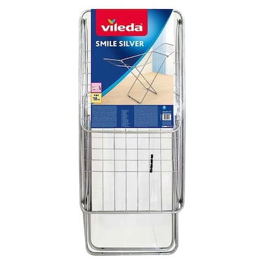 Vileda Smile Cloth Rack 18 Meter - Silver