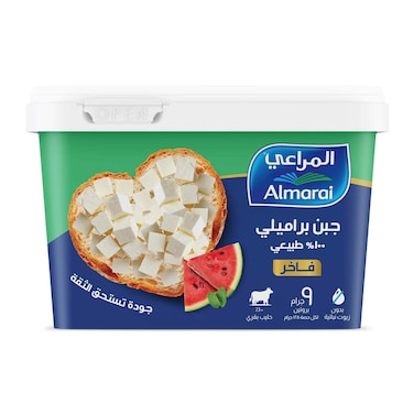 جبن براميلي طبيعي المراعي - 450 جرام