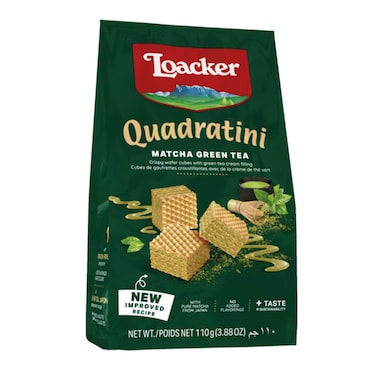 بسكويت لواكر كوادراتيني ماتشا - 110 جرام