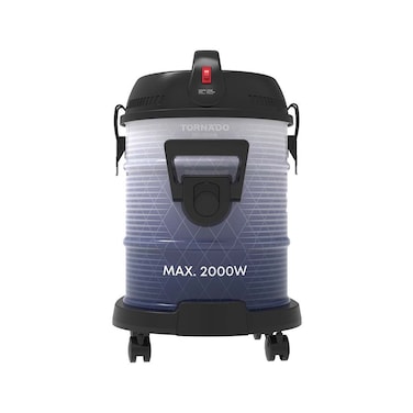 TORNADO Pail Can Vacuum Cleaner 2000 Watt Navy TVC-2000B