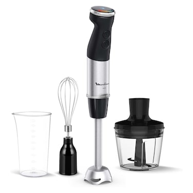 خلاط يدوي مولينكس أوبتي شيف 3 في 1 قوة 1000 وات 20 سرعة - أسود - DD673810