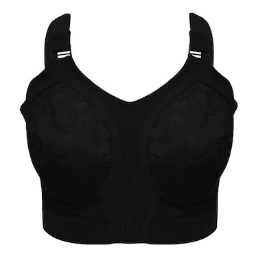 حمالة صدر لاسو باسك كب دي - مقاس 38 - أسود