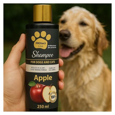 شامبو بروتيكتلاين بانثينول بالتفاح للقطط والكلاب - 250 مل