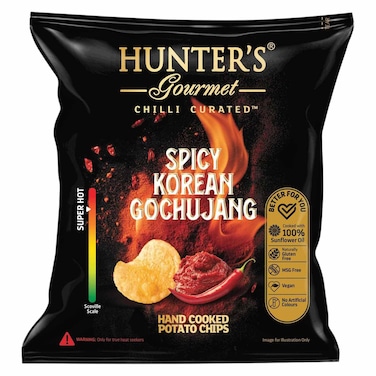 رقائق بطاطس هانتر جورميه الكورية الحارة - 40 جرام