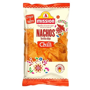 رقائق التورتيلا ميشن ناتشوز بطعم الشطة - 175 جرام