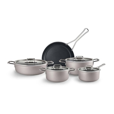 طقم طبخ كاراجا - 9 قطع - بيج