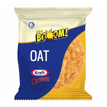 بسكويت الشوفان إتس ايه بوم بقطع الكراميل - 20 جرام