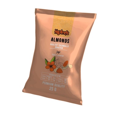 لوز محمص حاج عرفة - 25 جرام