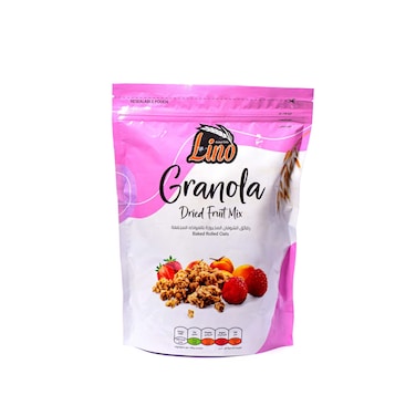 جرانولا لينو ميكس بالفواكه المجففة - 350 جرام
