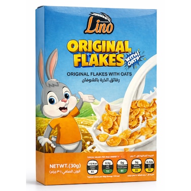 Lino Original Flakes with Oats - 30gm