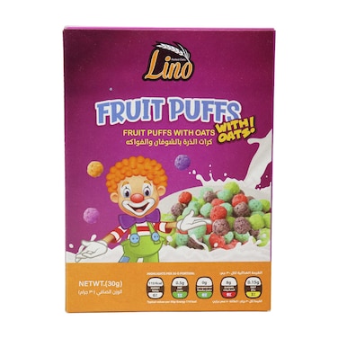 كورن فليكس لينو بالفواكه والشوفان - 30 جم