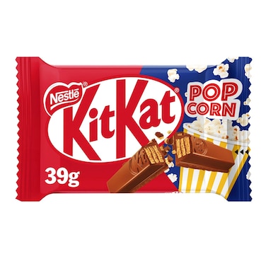 Nestle KitKat Popcorn Chocolate Bar - 4 Fingers - 39 gm